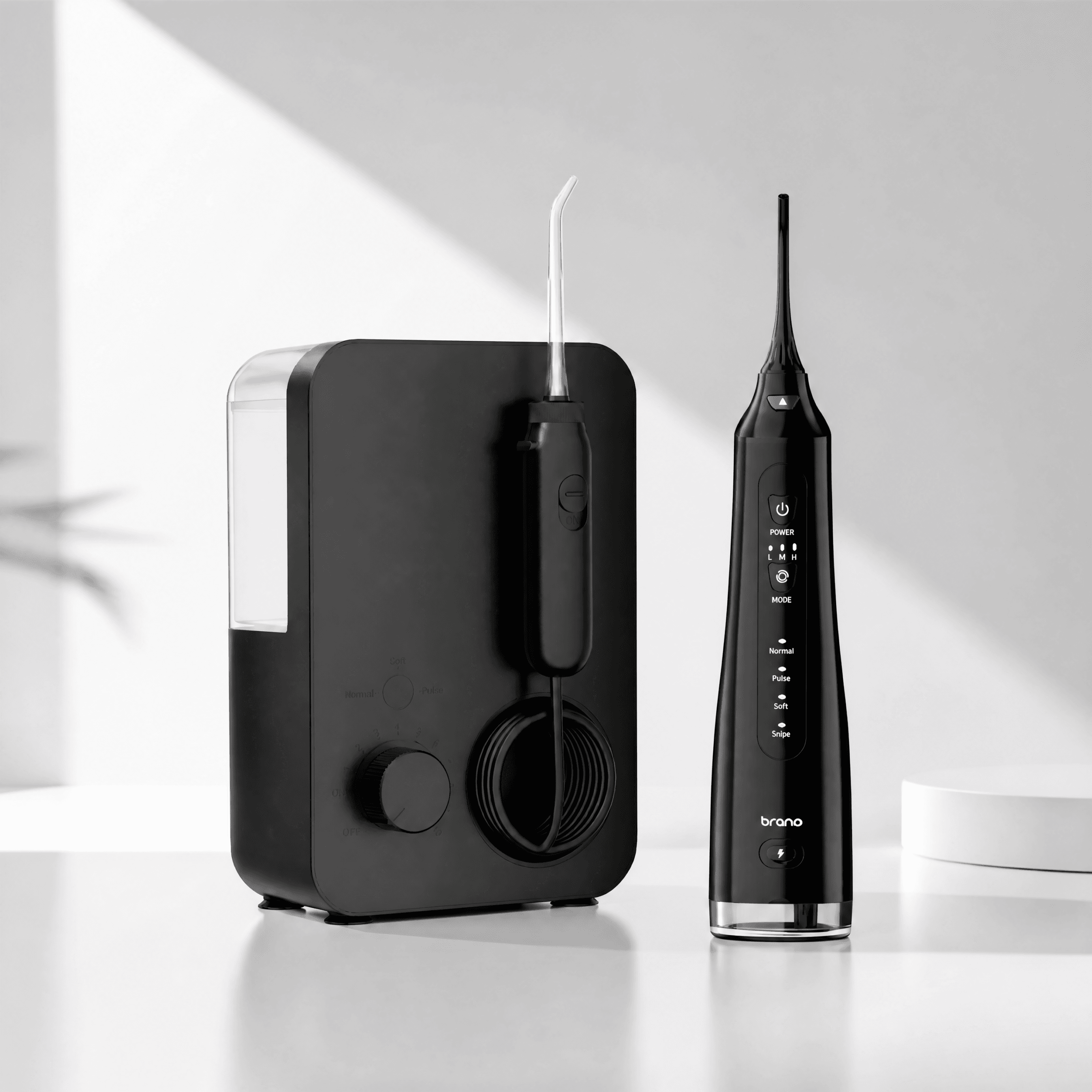 Portable and countertop water flosser comparison