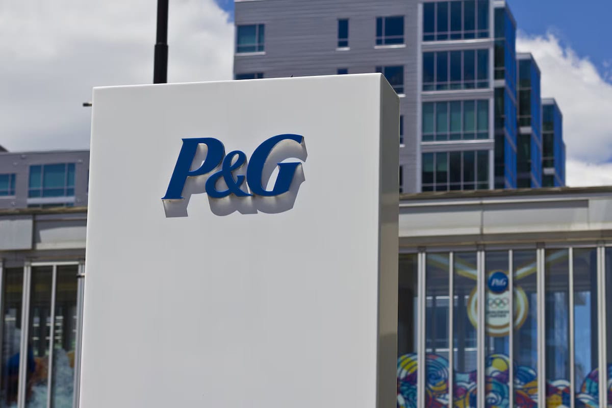 Logos of Procter & Gamble, Oral-B, and Braun side-by-side